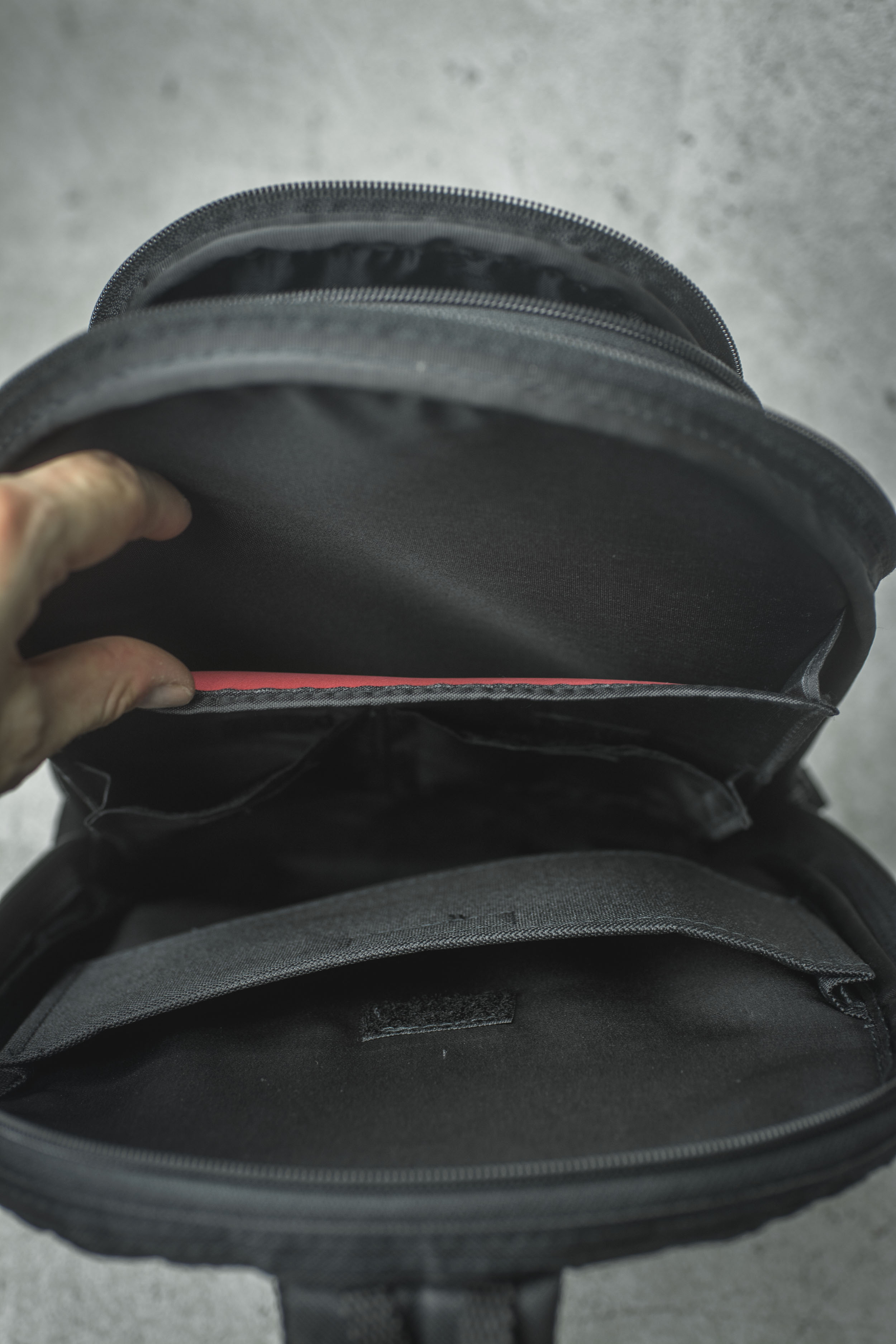 Backpack. Rucksack. Computerfach