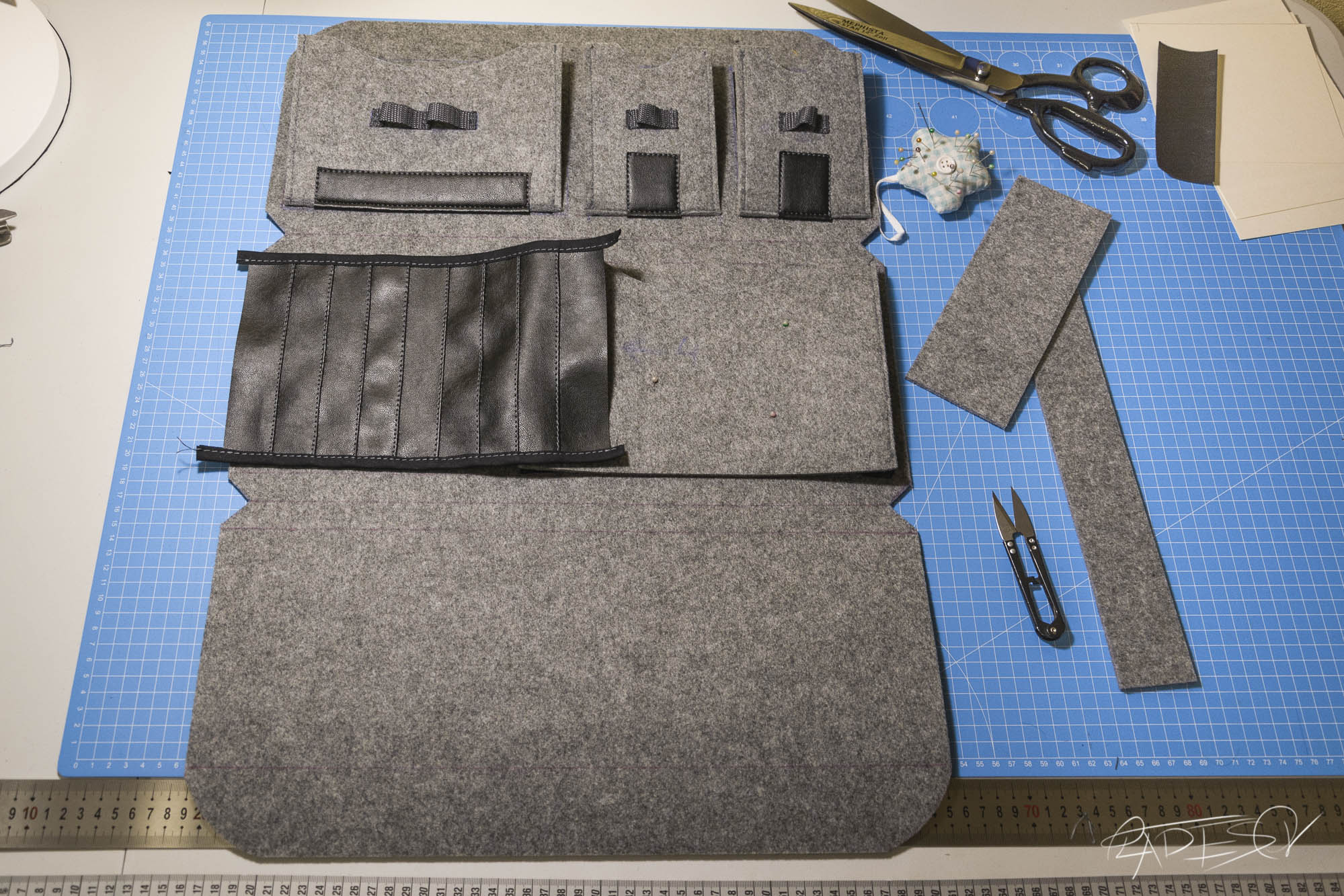 Car organizer handmade