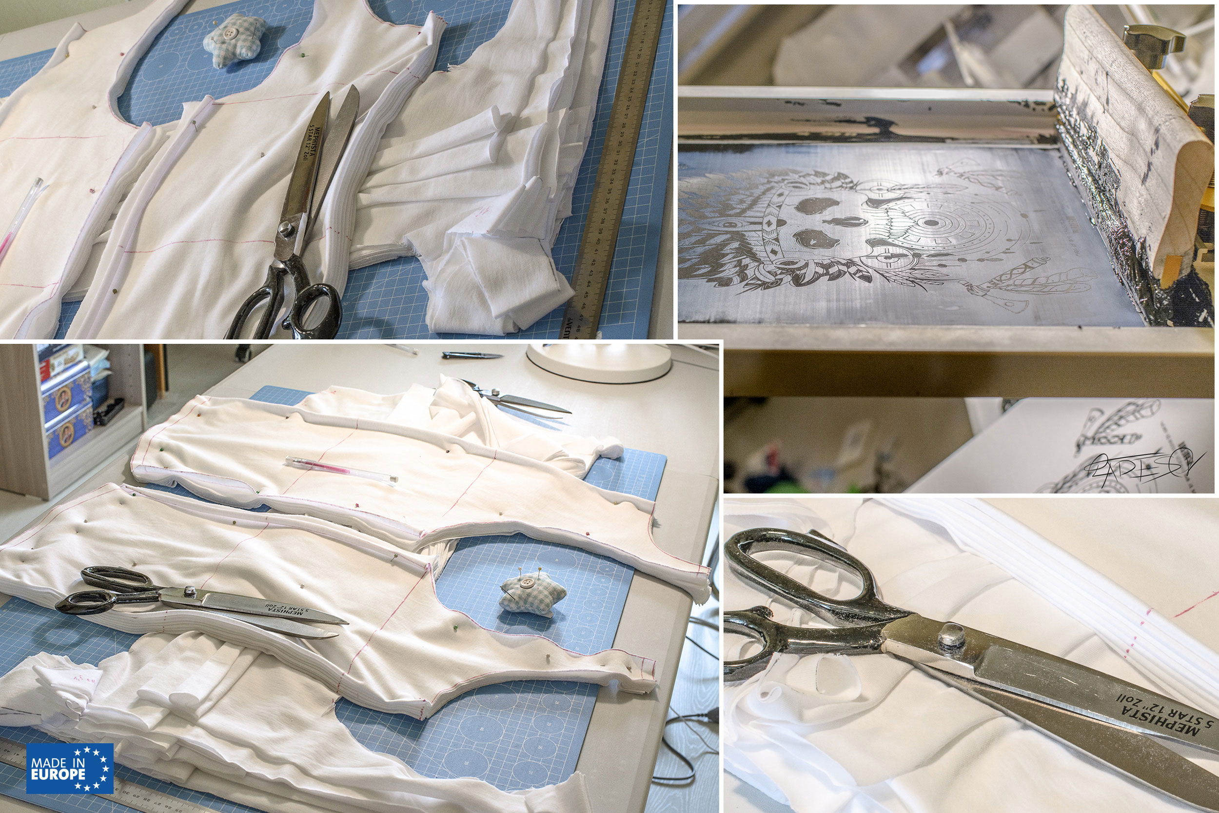 Arbeitsprozess Herren Tank Tops